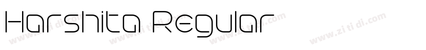 Harshita Regular字体转换 Harshita Regular字体转换